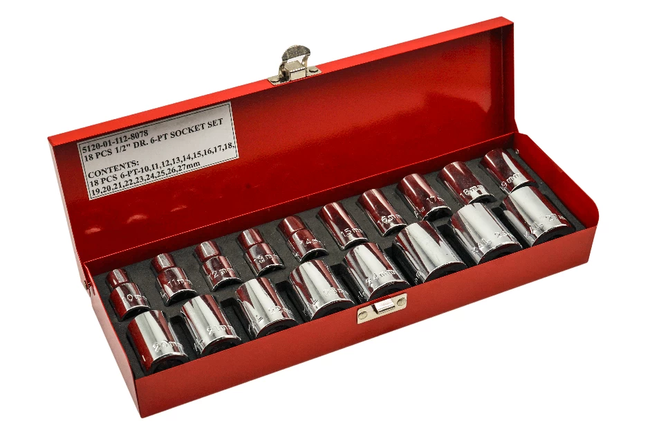 1 2 in 18pcs socket set 2