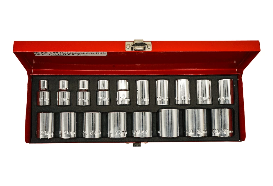 1 2 in 18pcs socket set 5