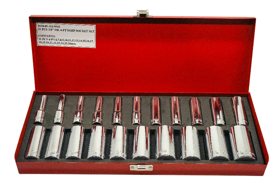 3 8 in 21pcs deep socket set 1