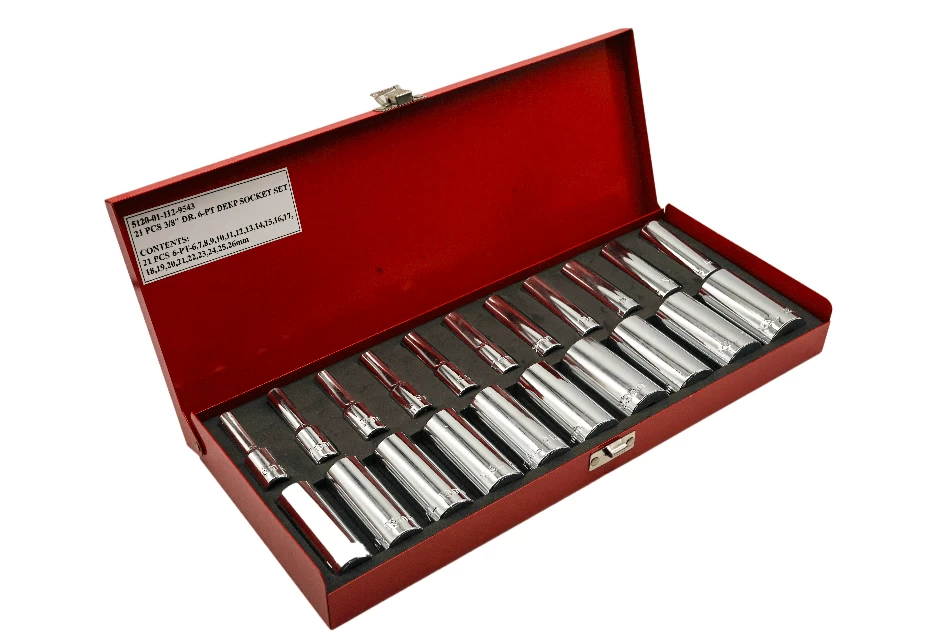 3 8 in 21pcs deep socket set 2