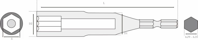 nut driver one piece work picture