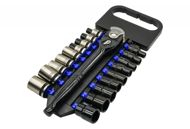 1 2 in 19pcs socket set