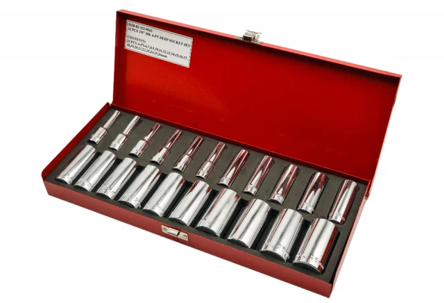 3 8 in 21pcs deep socket set