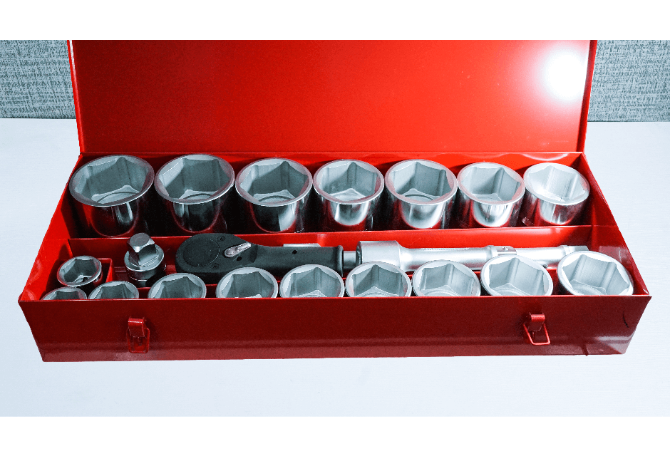 1" Dr. Hand Socket Set